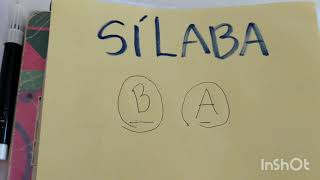 O que é o que é sílaba?