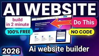How to Build a Website with AI in Minutes (No Coding Required!)