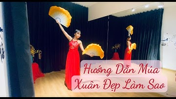 Múa Quạt Xuân Đẹp Làm Sao | Bản Gương Hướng Dẫn bởi Meo Art Dance Class
