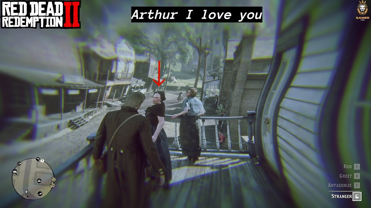 RDR2 - Drunk Arthur Has The BEST Line For Women - YouTube