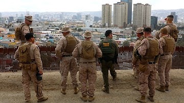 Marines Fortify Trump