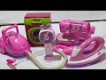 Pink Pretend Play Home Appliance Toy Set for Kids