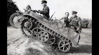 Sd.Kfz. 2.Kettenkrad HK 101. Необычный мотоцикл Вермахта.(Перезалив по авторским правам)