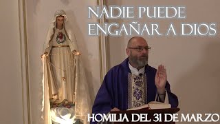 Nadie puede engañar a Dios