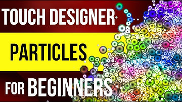 TouchDesigner Beginner Tutorial:  Particles GPU, Edge, Noise, and Comp (Make Cool Effects!)