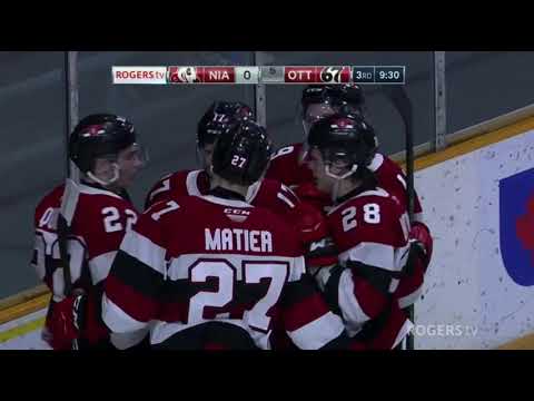 Jack Quinn Primary Assist vs Niagara   Jan 25 20