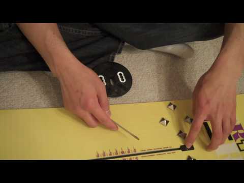 How to install Retro Channel Disks on Burton ICS snowboards