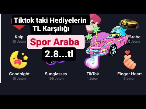 Tiktok Taki Hediyelerin TL Karşılığı Yok Artık Diyeceğiniz Rakamlar