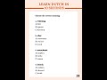 📢Learn Dutch A1 | Day 14 Shorts #1 | Restaurant Vocabulary 🍽️