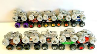 Monster Jam Silver Collection Monster Trucks Monster Truck Videos