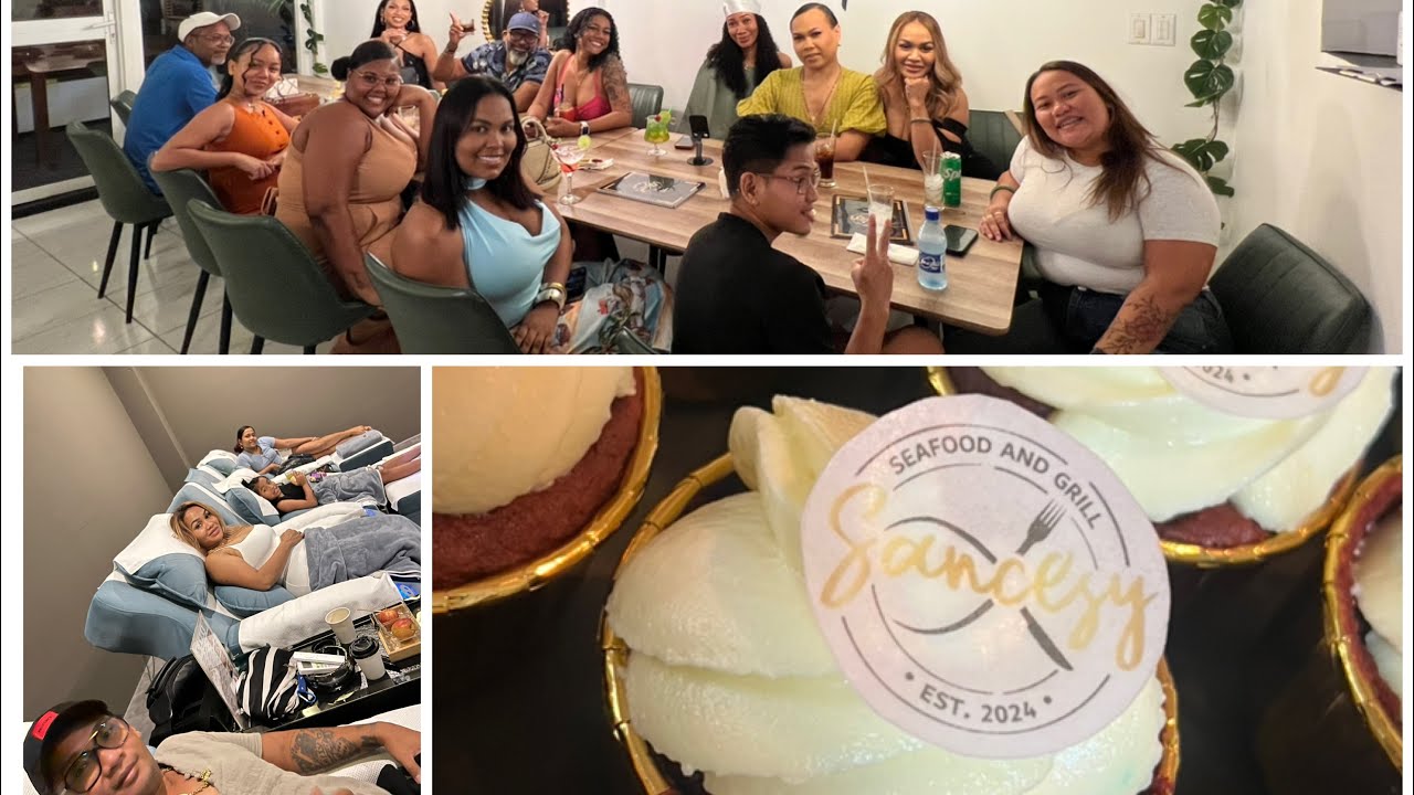 Sancesy seafood & grill  & Sancesy beauty salon celebration 🎉🎊🫶🎂