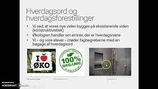 Introduktion til økologien del 1/2