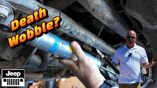 How to Replace a Jeep Steering Stabilizer | Prevent Death Wobble 🛠️🚙