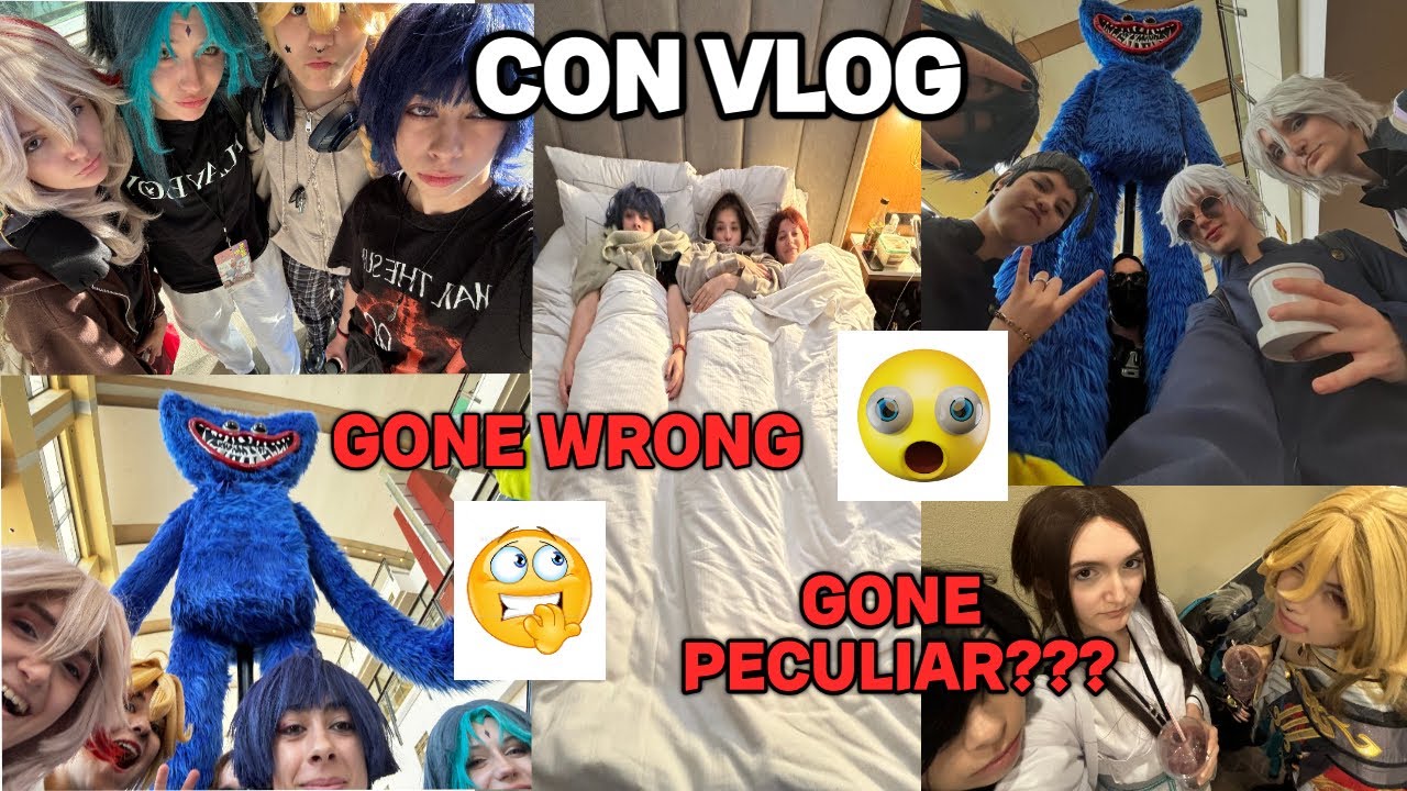 circusclownz cosplay convention vlog (again)