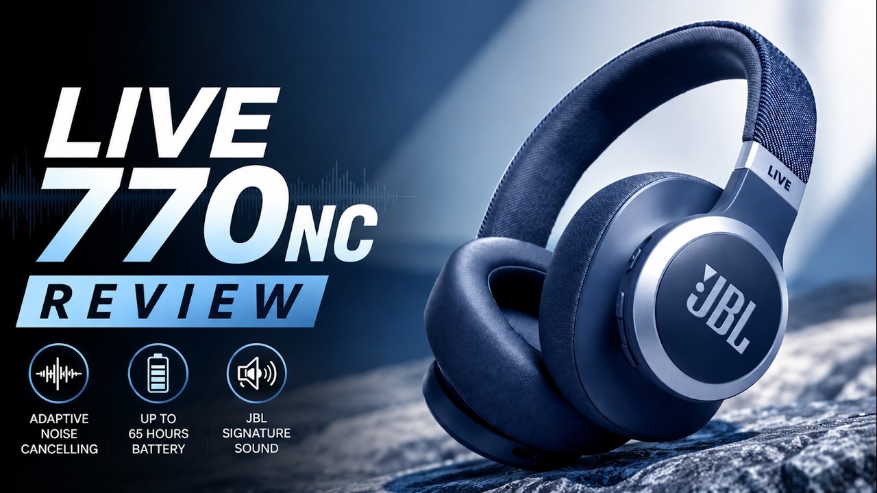 JBL Live 770NC Review | Wireless ANC Headphones with Amazing