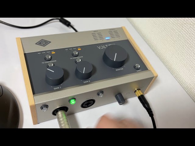 ギター録音】Universal Audio VOLT276買いました【オーディオ