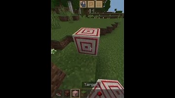 How To Make A Target Machine In Minecraft