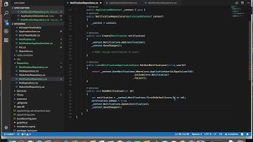 Adding notification feature in asp net core mvc application part 1