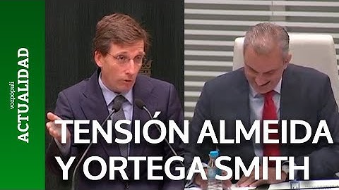 Tensión entre Almeida y Ortega Smith: "Trabaja menos que Jésica"