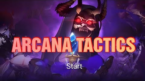 ARCANA TACTICS RPG GAME PLAY