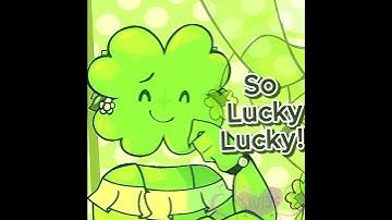 🍀LUCKY MEME🍀- Inanimate Insanity - Ft. Clover - #shorts - Lazy T0T - READ DESC