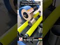 DOUBLE HEAD ROUND PIPE POLISHING MACHINE #shorts