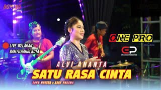 SATU RASA CINTA - ALVI ANANTA FT. ONE PRO live Welaran Banyuwangi Kota | Erlangga Audio / cover