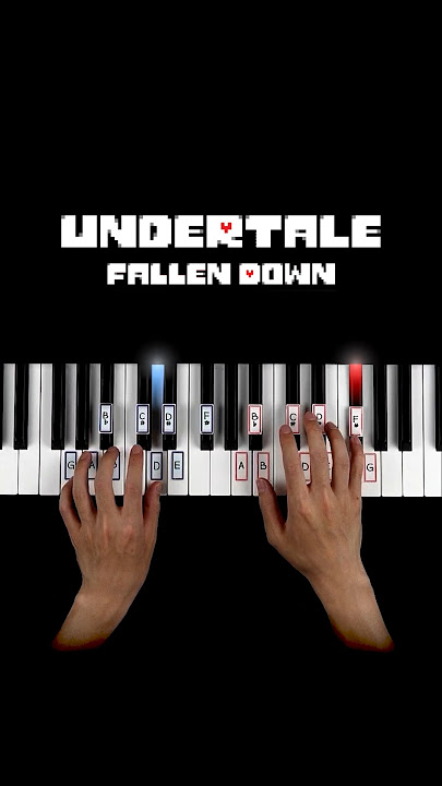 You can play 'FALLEN DOWN' in 50sec🎹 #shorts
