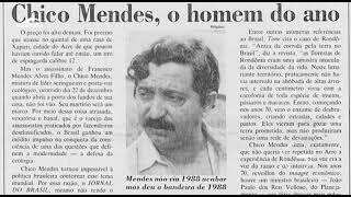 Para lembrar os 35 anos do assassinato de Chico Mendes, estudantes da Ufac  fazem trabalhos sobre os 'empates' - Jornal A Gazeta do Acre