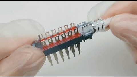 PBN-S4E35-AAG 12 Pin Push Button Switch