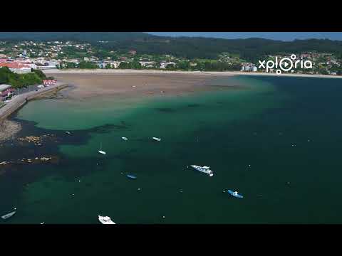 Porto de Cedeira Spain 2019.07 aerial video