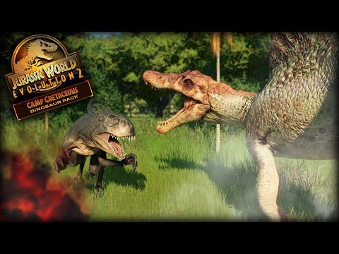 SCORPIOS REX vs ALL LARGE CARNIVORES - Jurassic World Evolution 2 (4k HD)