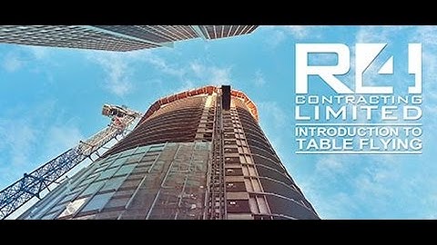 R4 Contracting Ltd - Flying Tables Down Town Vancouver - Promo