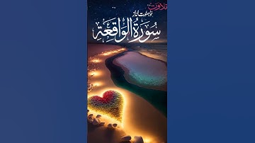 سورة الواقعة كاملة تلاوة تريح القلب❤ والعقل | قرآن بصوت جميل القارئ  Surah Waqiah #quran #tilawat