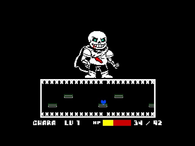 Pixilart - mlo!underswap sans fight by fusion12345