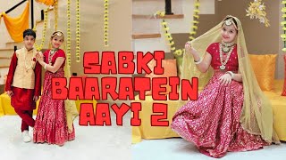 Sabki Baaratein aayi 2 | Dance Cover | Zaara Yesmin , Parth | wedding Dance Song | Dance with Anvi