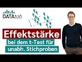 Effektstärke und T-Test Quiz