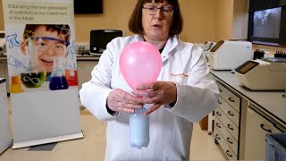 Inflating a balloon using chemistry - STEM Education Activity