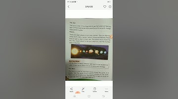 Class 2 Evs " Solar system " (13/01/2021)