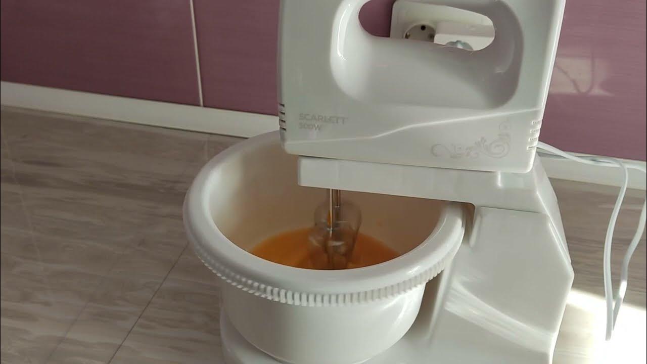 Тест №1 миксера Scarlett SC-HM40B03 - YouTube