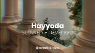 Hayyoda - Anirudh Ravichander | Slowed   Reverbed | Jawan