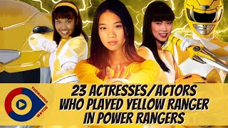 𝟮𝟯 𝗔𝗰𝘁𝗿𝗲𝘀𝘀𝗲𝘀/𝗔𝗰𝘁𝗼𝗿𝘀 𝗪𝗵𝗼 𝗣𝗹𝗮𝘆𝗲𝗱 𝗬𝗲𝗹𝗹𝗼𝘄 𝗥𝗮𝗻𝗴𝗲𝗿 𝗶𝗻 𝗣𝗼𝘄𝗲𝗿 𝗥𝗮𝗻𝗴𝗲𝗿𝘀 | 𝗬𝗪𝗪