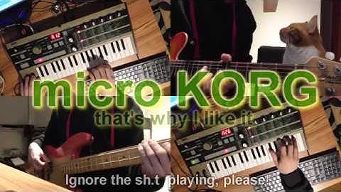 KORG micro KORG demo