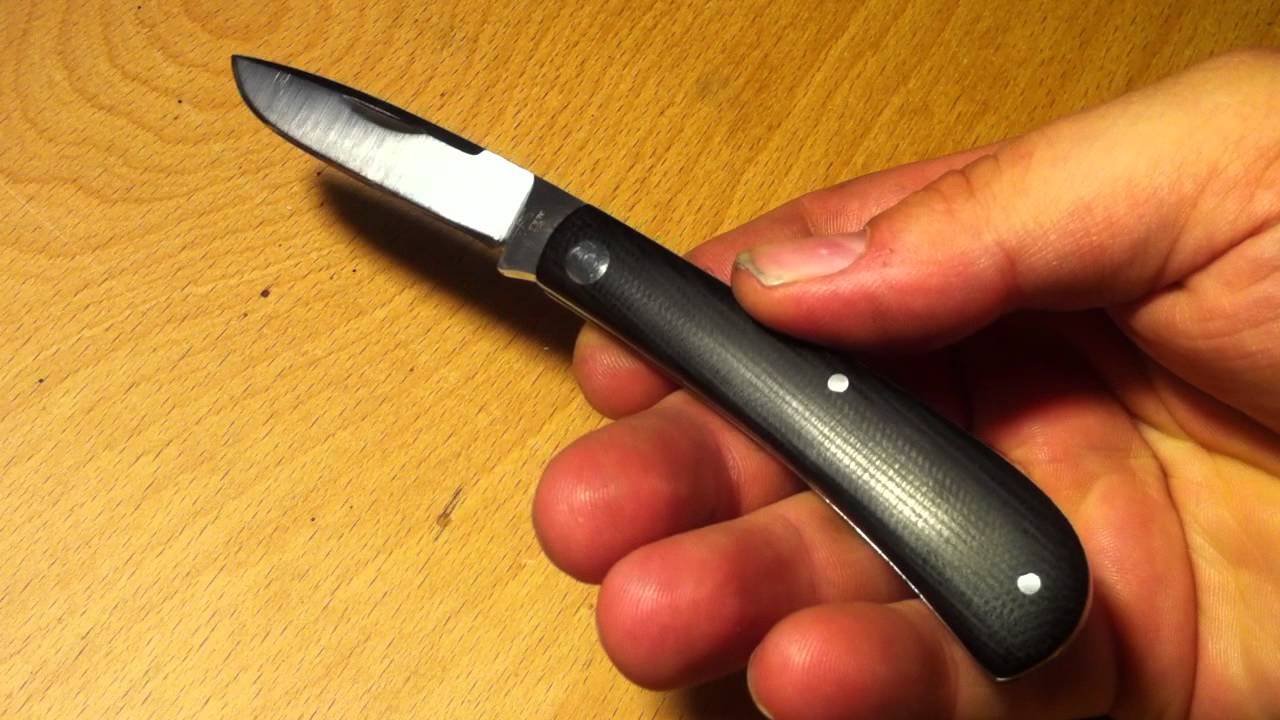 Shadowmc Trapper Rick Menefee Slipjoint Shadow Trapper - YouTube