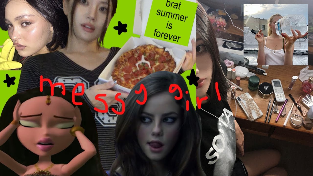 갓생? 집어치우고 #messygirlvibes 로 살아보기 🍕🚬🌹🎸