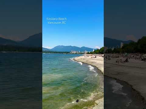Vidéo: Kitsilano Beach (Kits Beach) à Vancouver, en Colombie-Britannique
