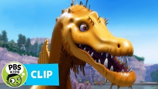 DINOSAUR TRAIN | The Grumpy Spinosaurus | PBS KIDS