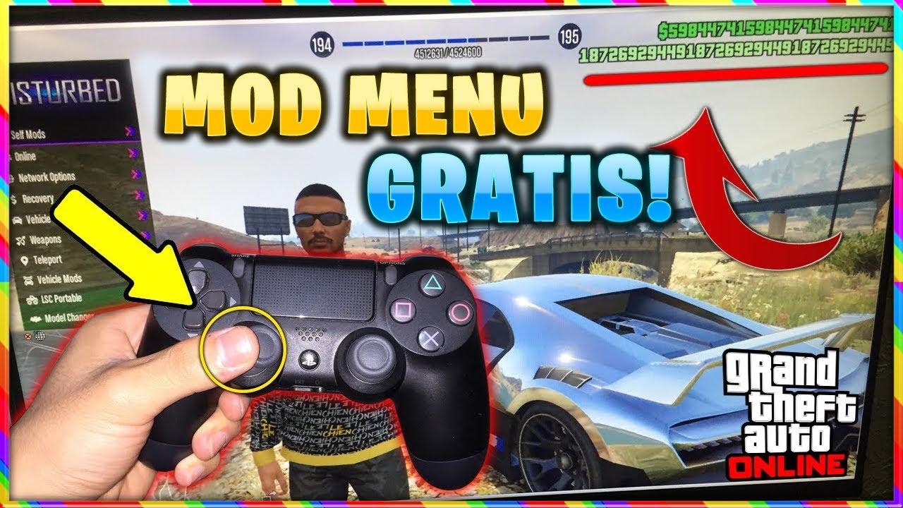 GTA V Online MOD MENU GRATIS  1.50 *Recovery options**UNDETECTED* Chetando cuentas de GTA V Online