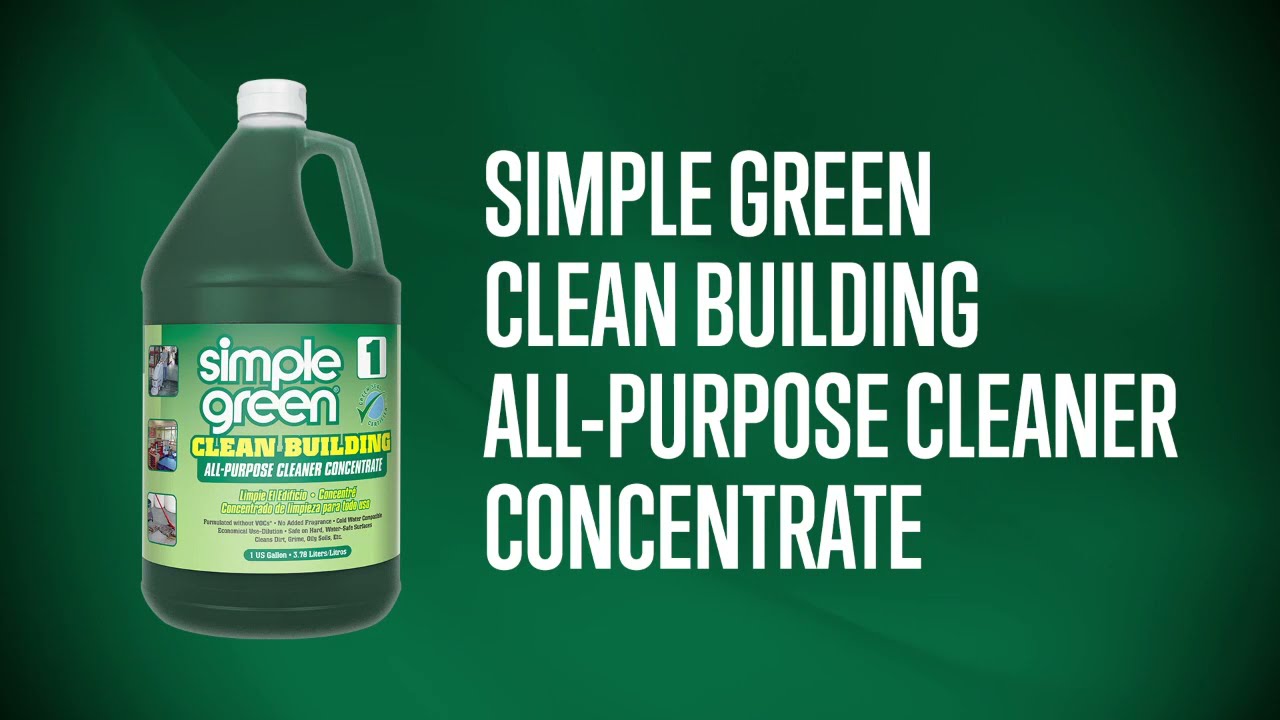 Simple Green Clean Building All Purpose Cleaner - YouTube