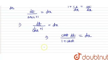 Résoudre (dy)/(dx) = sec (x+y) | CLASSE 12 | ÉQUATIONS DIFFÉRENTIELLES | MATHÉMATIQUES | Doubtnut